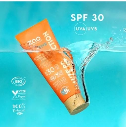 Moisturising sunscreen (Face) SPF 30