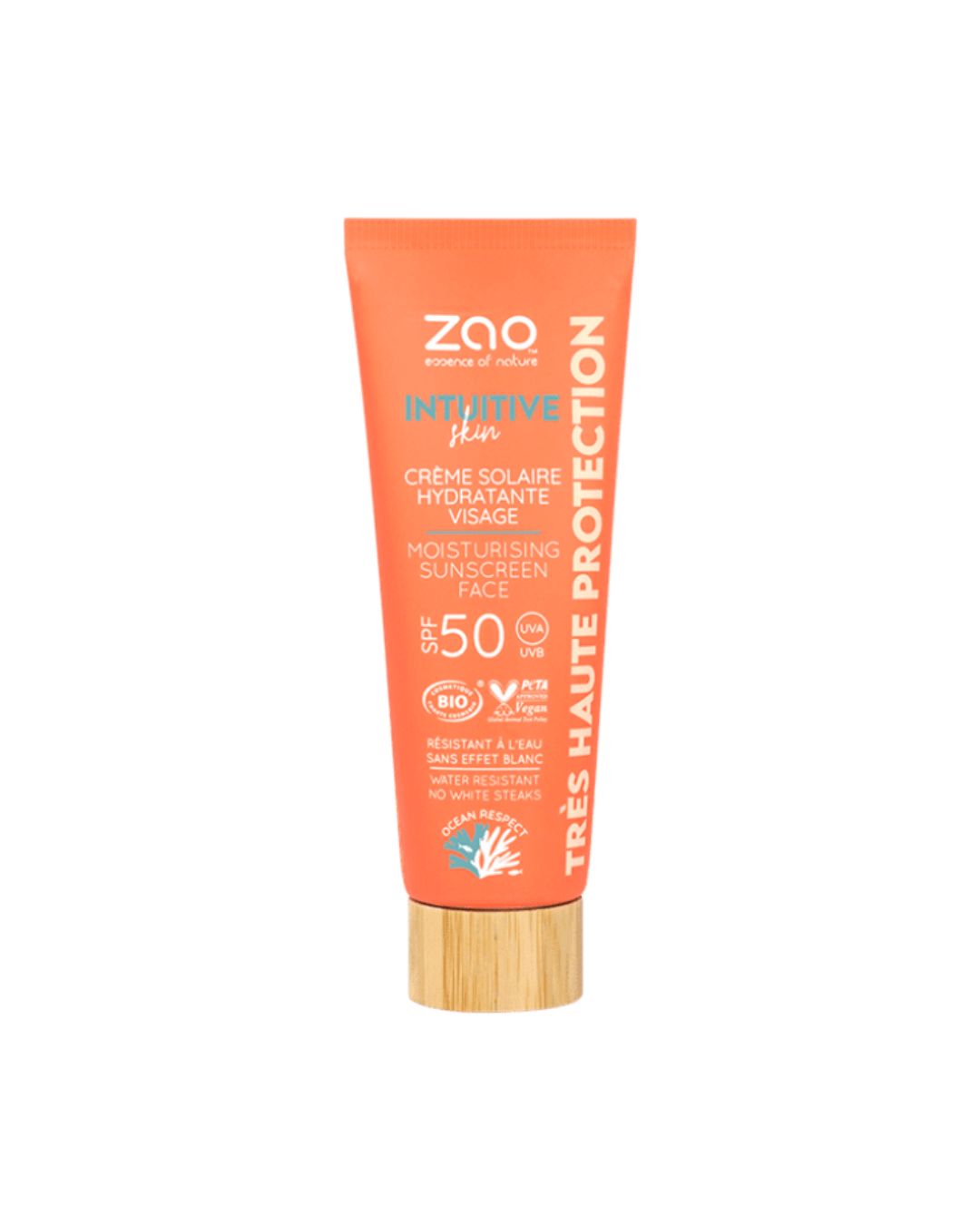 Moisturising Sunscreen Face SPF 50- Zao