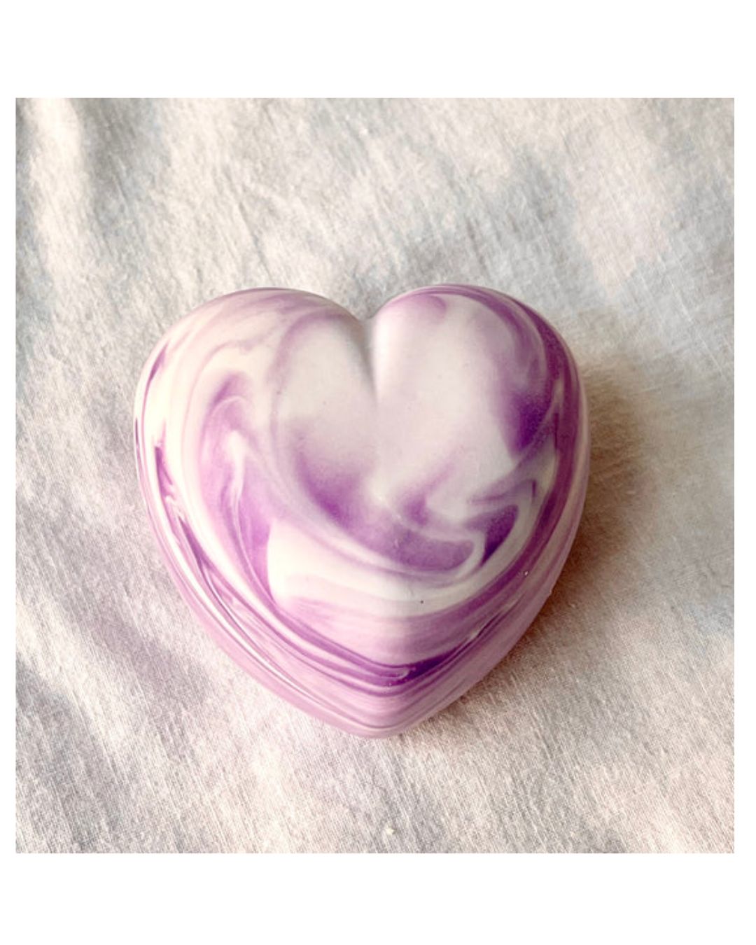 Lavendel Tvålhjärta - Hand- & Kroppstvål