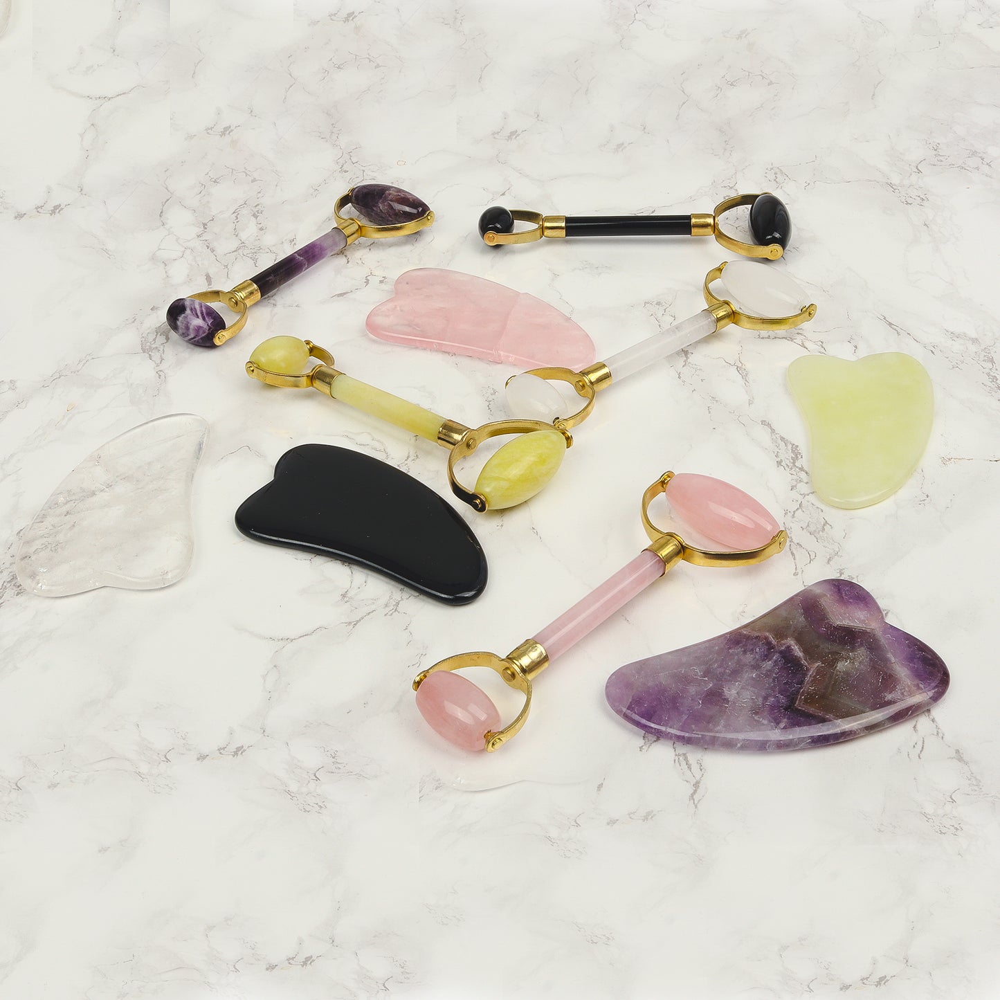 White Lotus Jade Gua Sha