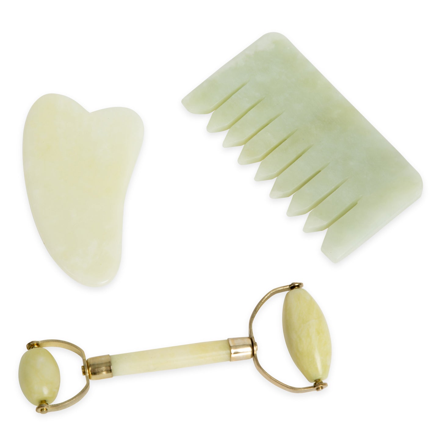 White Lotus Jade Gua Sha