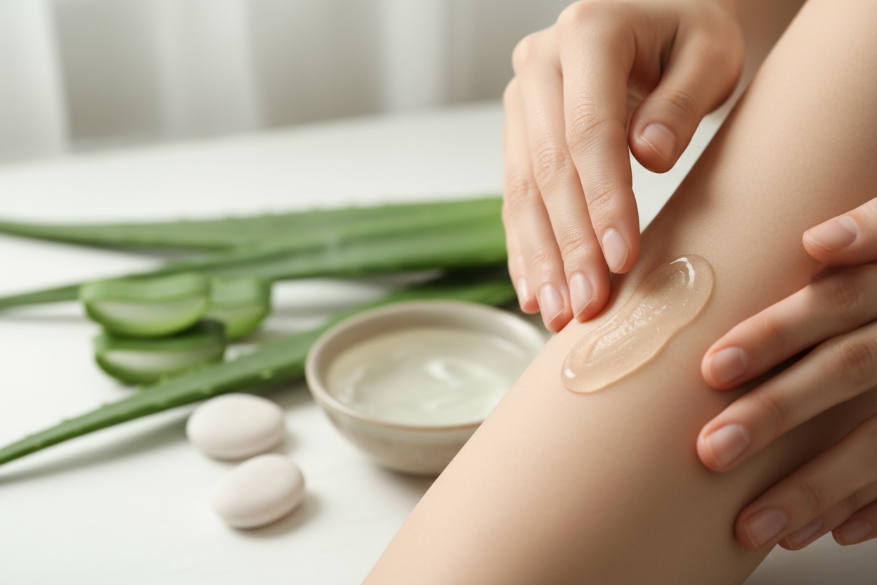 Aloe Vera Gel användning