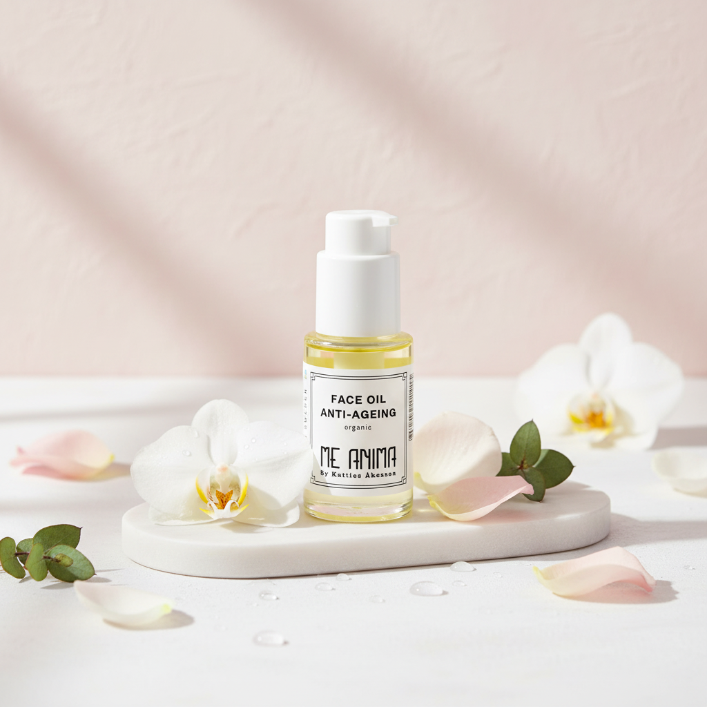 Face Oil Anti-Ageing med bakgrund