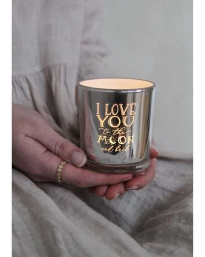 Maja's lantern - I love you to the moon and back