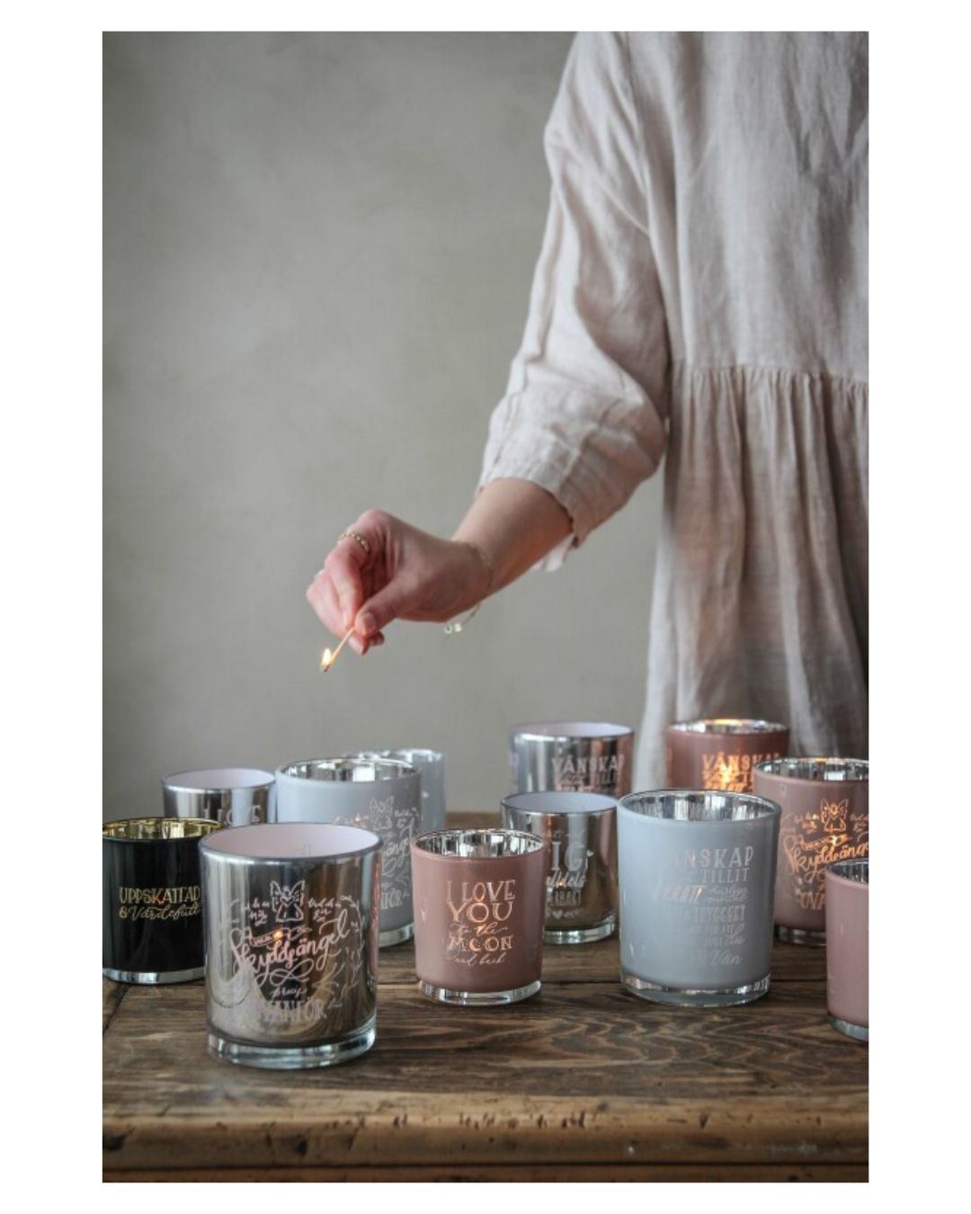 Maja's lantern - I love you to the moon and back