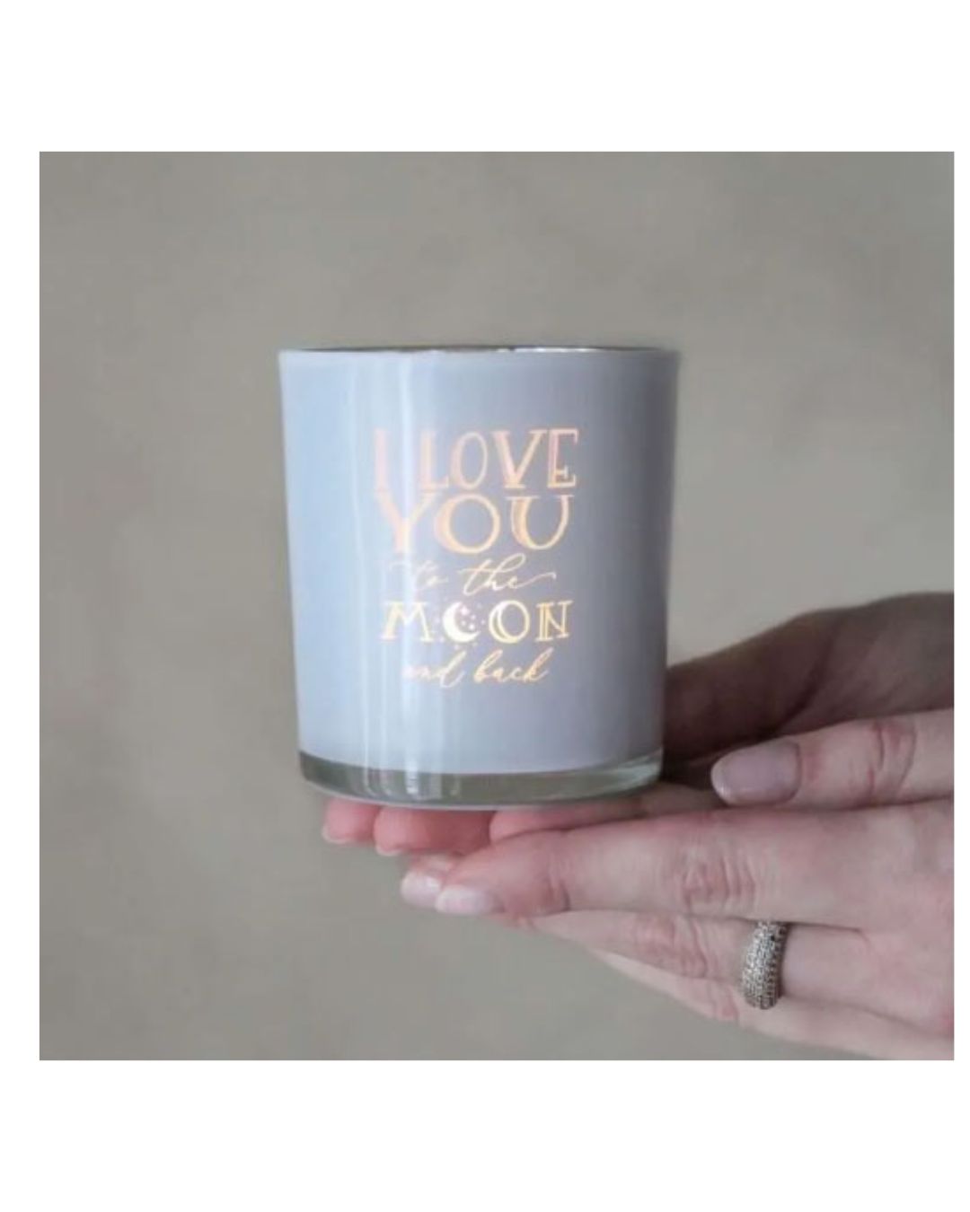 Maja's lantern - I love you to the moon and back