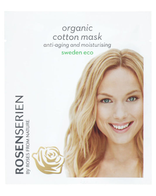 Organic Cotton Mask – Naturlig ansiktsmask / Sheetmask