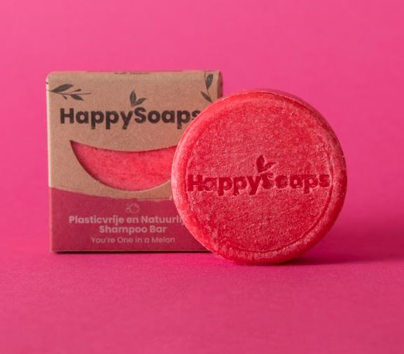 You're One in a Melon Shampoo Bar - Happy Soaps