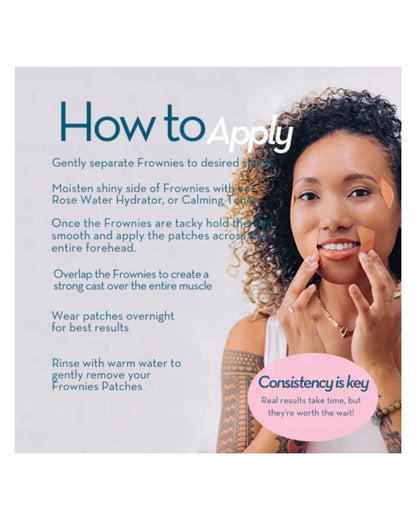 Frownies Anti-rynk Plåster för Ögonvrår & Mun