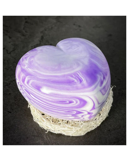 Lavendel Tvålhjärta - Hand- & Kroppstvål