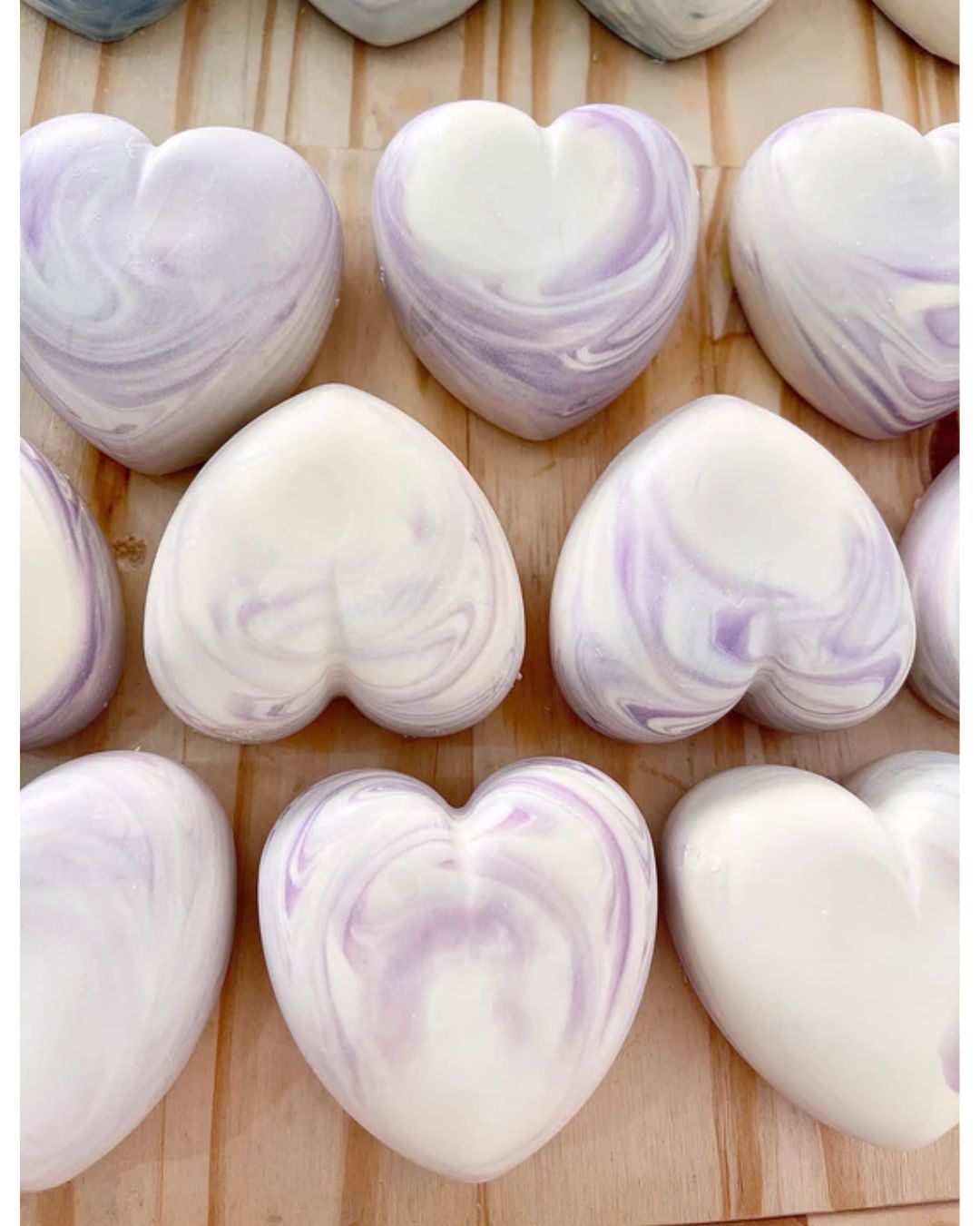 Lavendel Tvålhjärta - Hand- & Kroppstvål
