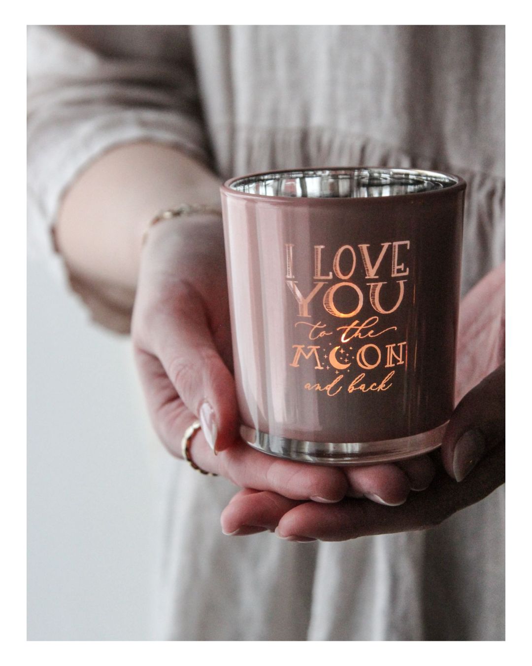 Maja's lantern - I love you to the moon and back