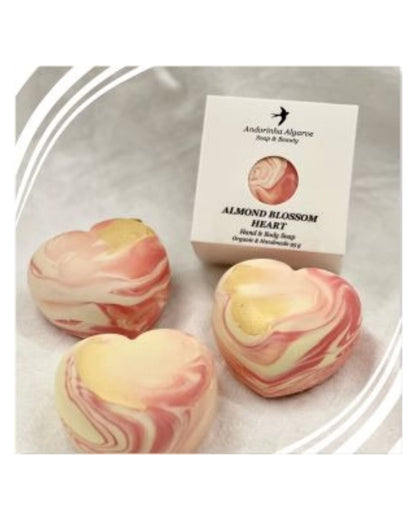 Almond Blossom Heart - Hand &amp; Body Soap
