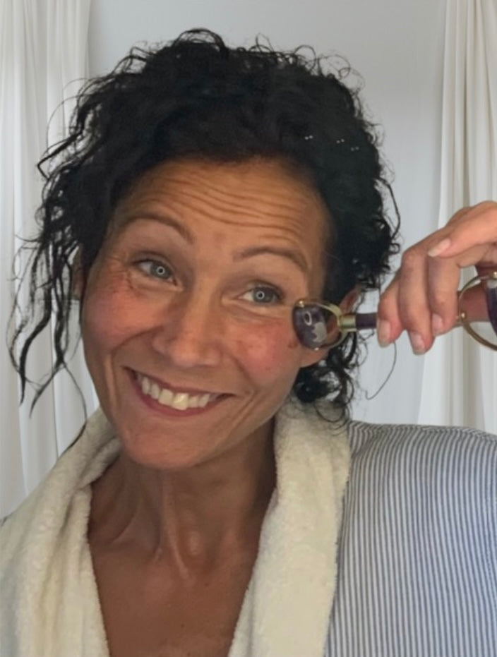 White Lotus Ametist Roller – Dubbel