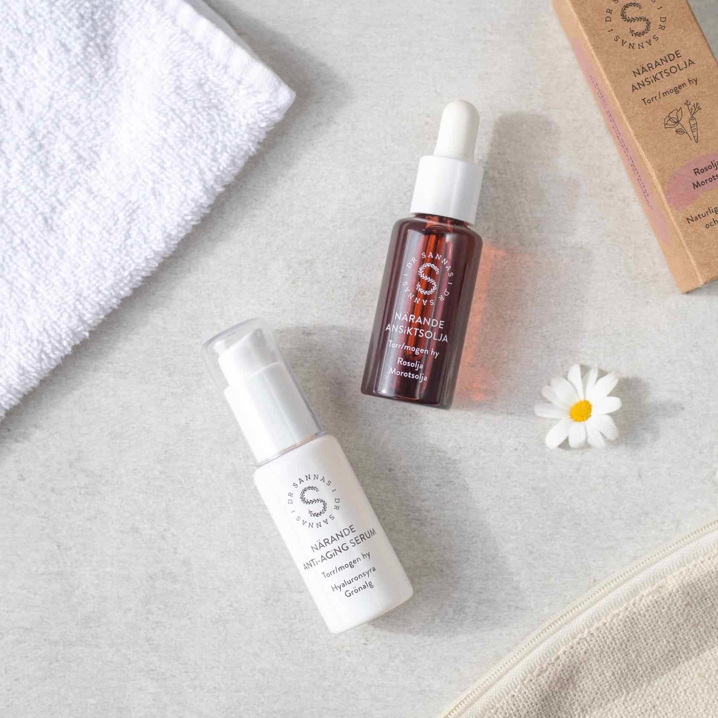 Närande Ansiktsolja för Torr/Mogen hy 30ml