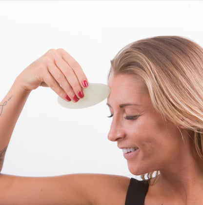 White Lotus Jade Gua Sha