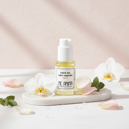 Face Oil Anti-Ageing med bakgrund