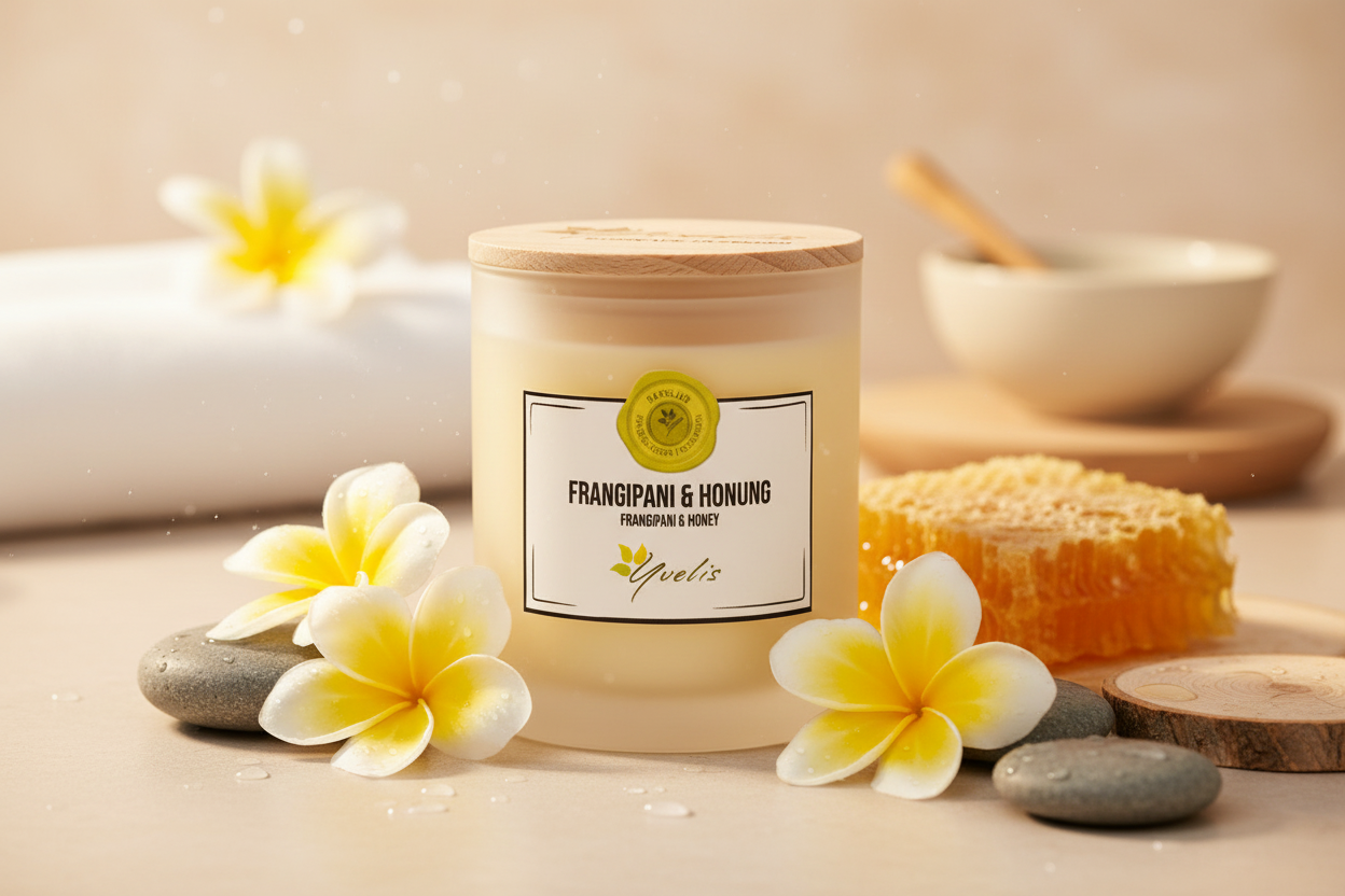 Frangipani & Honung doftljus