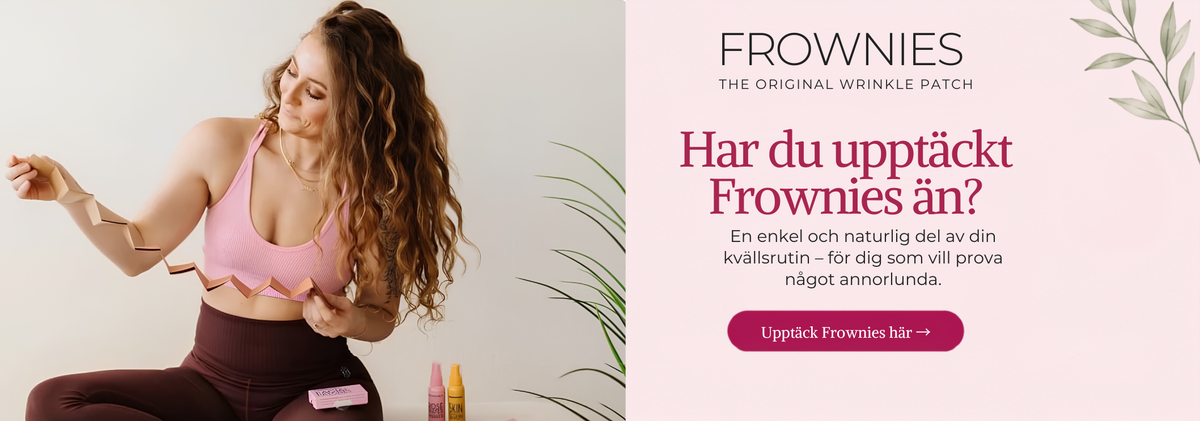 Frownies ansiktsplåster Original Wrinkle Patch – naturlig kvällsrutin för ansiktet