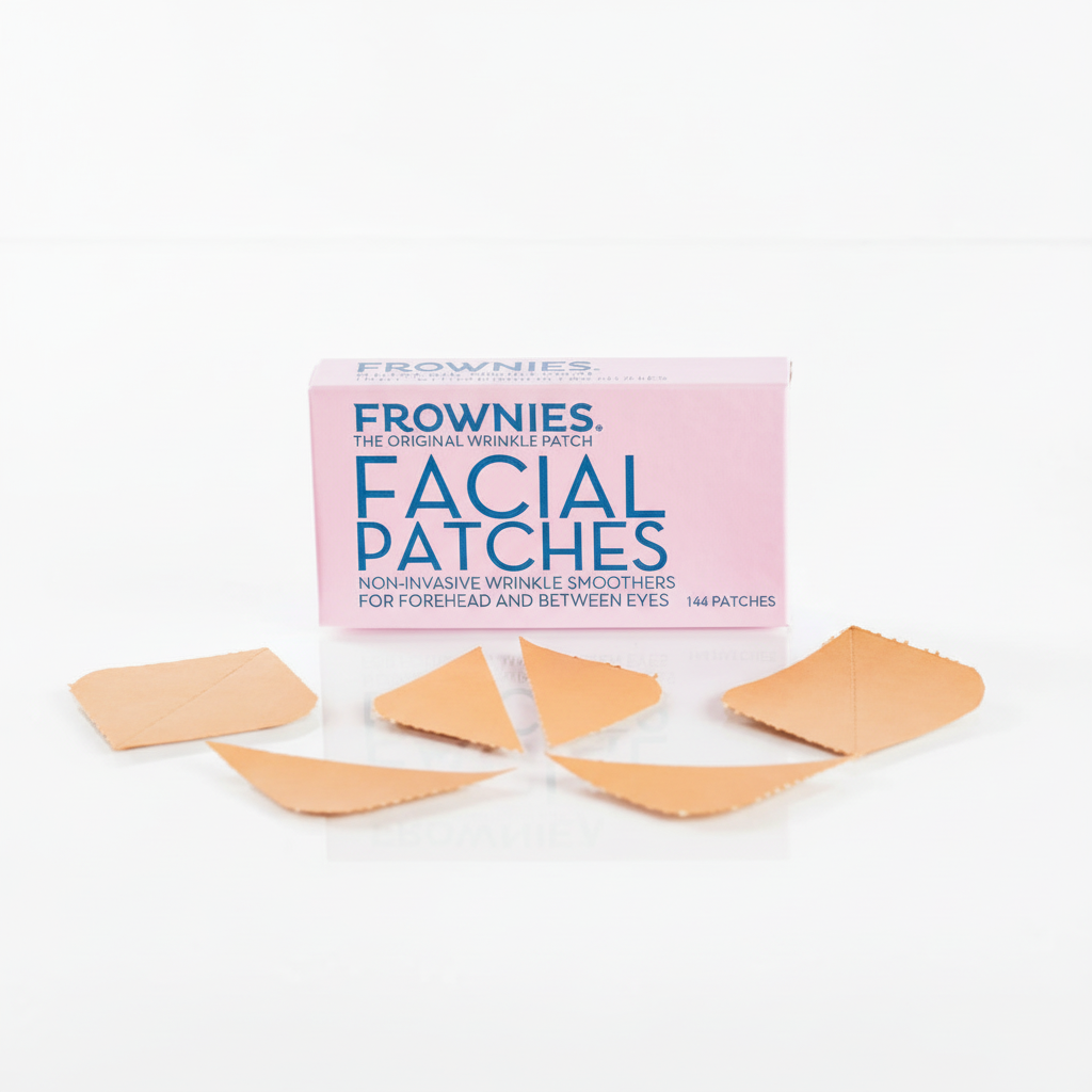 Frownies Anti-rynk plåster - Vit bakgrund
