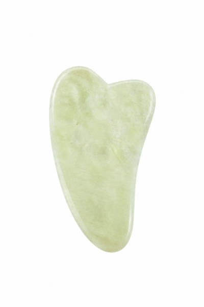 Gua Sha i äkta jade för ansiktsmassage